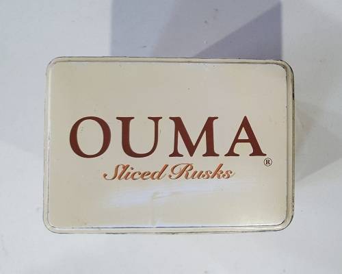 OUMA RUSKS tin as per photos