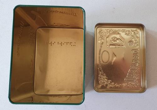 Underberg tin as per photos