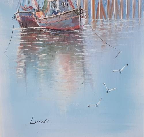 Oil painting by LUINI as per photos