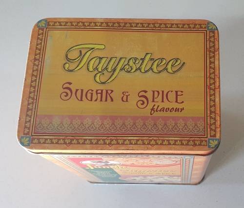 JUNGLE Taystee sugar and spice tin as per photos