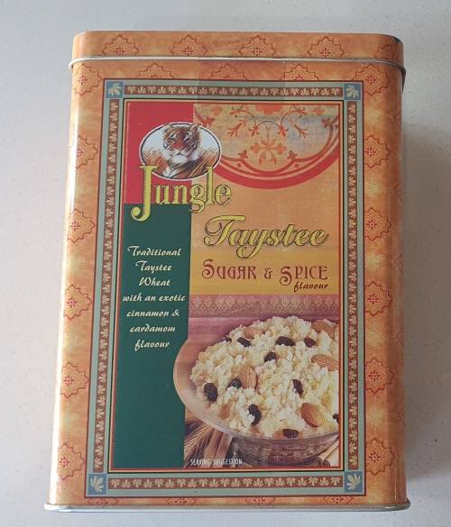 JUNGLE Taystee sugar and spice tin as per photos