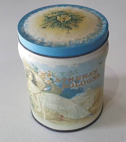 ATHENA`s BOLOGNA tin as per photos