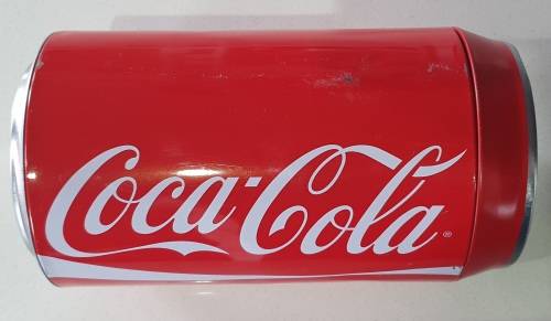 COCA COLA savings tin as per photos
