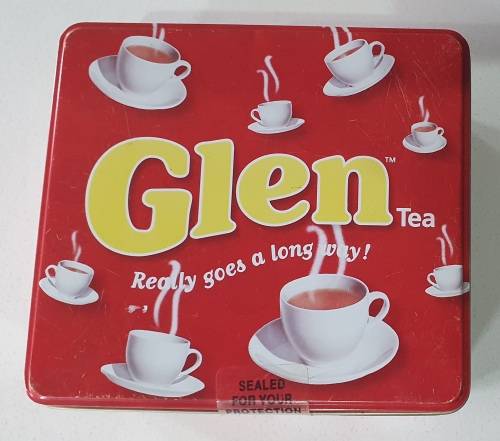 GLEN TEA tin as per photos