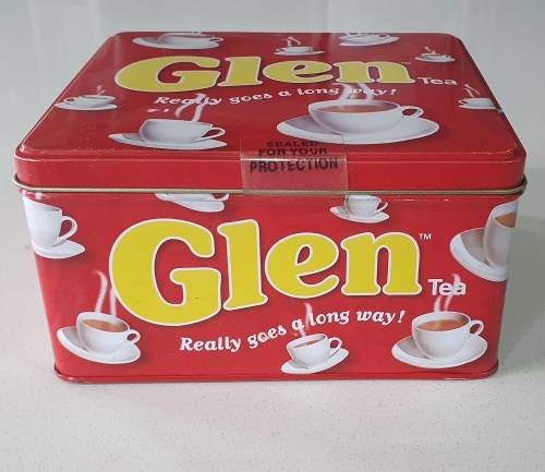 GLEN TEA tin as per photos