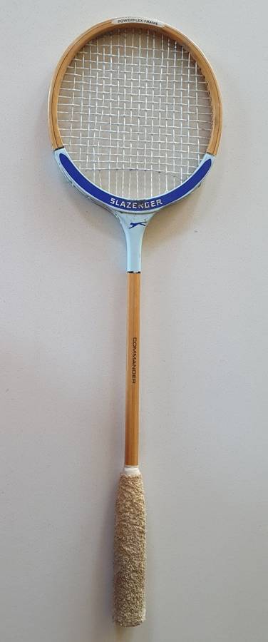 Vintage Slazenger commander squash racket as per photos