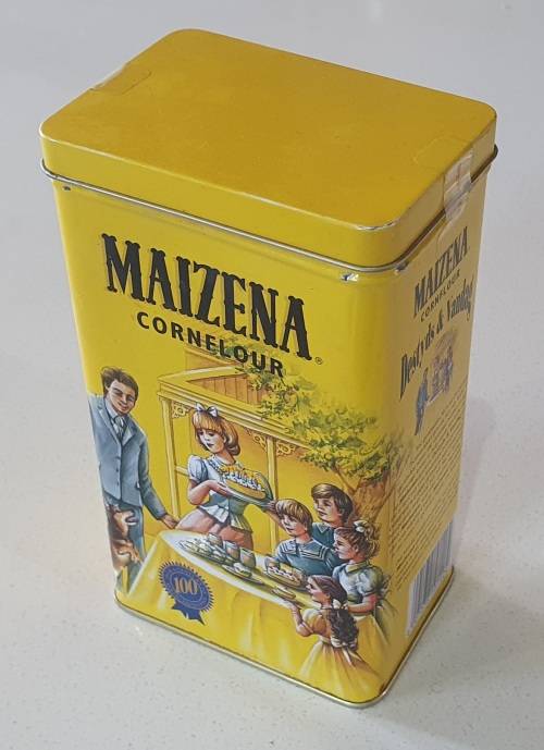 MAIZENA Cornflour tin as per photos