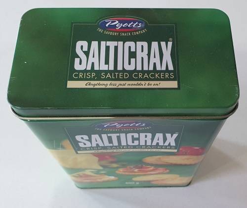 SALTICRAX tin as per photos
