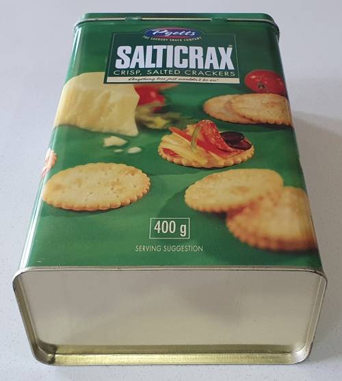 SALTICRAX tin as per photos