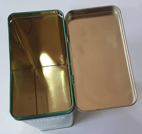 SALTICRAX tin as per photos