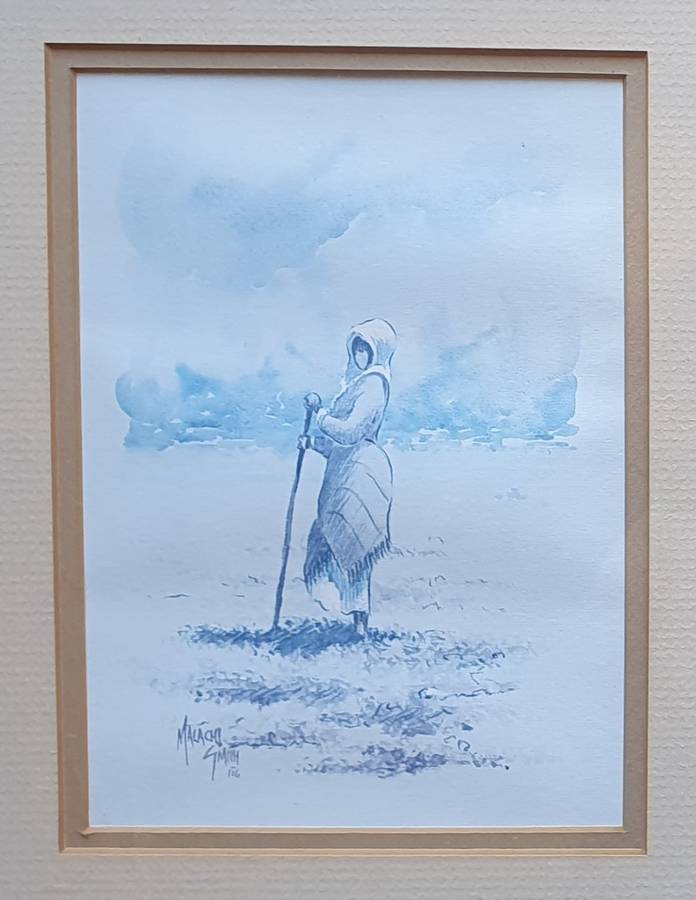 Framed print by MALACHI SMITH as per photo