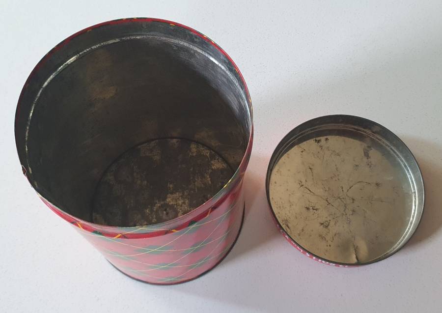 Scotch brand Cellolose Tape tin as per photos