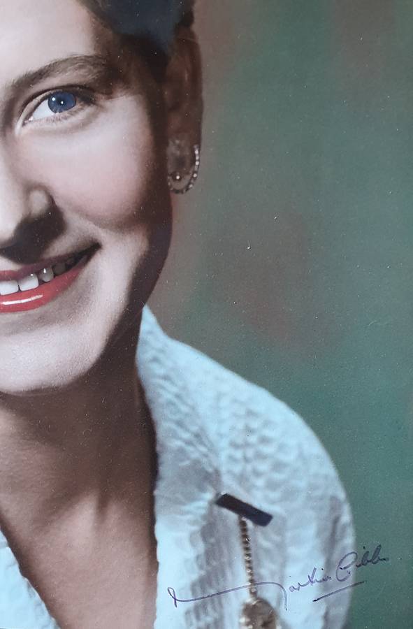 Unframed vintage photo