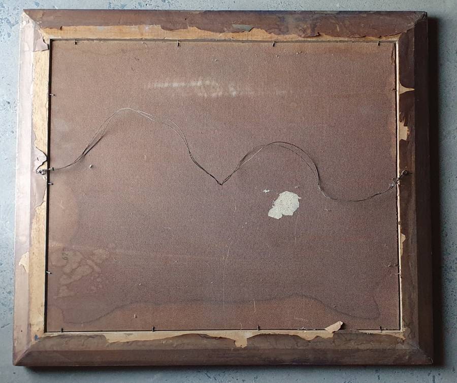 Framed vintage TRETCHIKOFF print as per photos