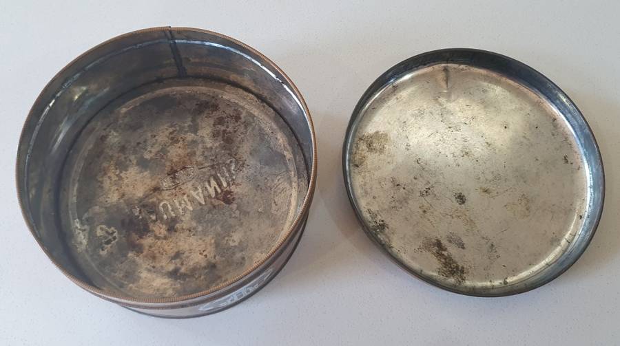 BAUMANN'S biscuits tin as per photos