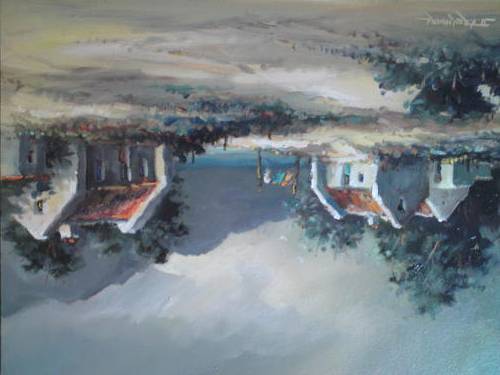 Johann van Rensburg - 400x300mm oil