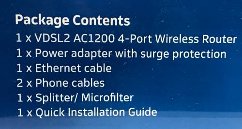 Telkom D-Link Fibre Ready Wireless Modem Router - Factory Sealed