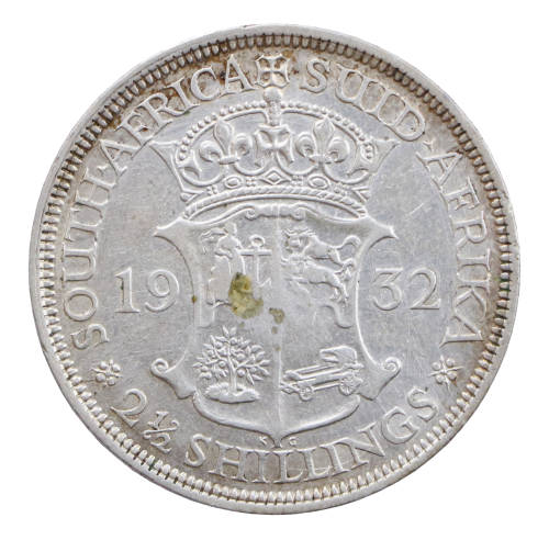 1932 South Africa 2½ Shillings