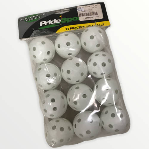 Pride Sport 12 Pack Practice Golf Balls