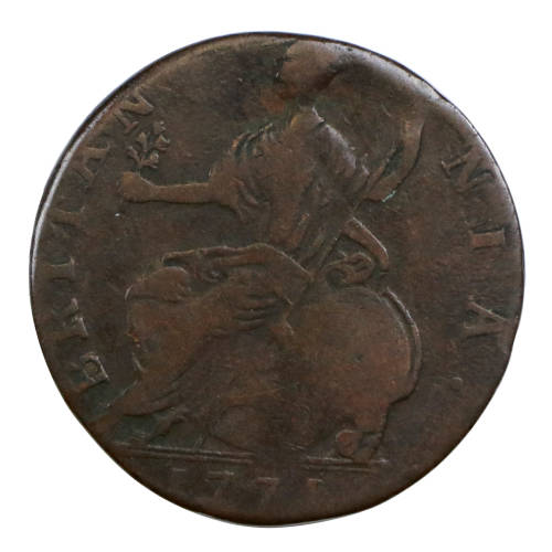 1771 Great Britain George III Half Penny