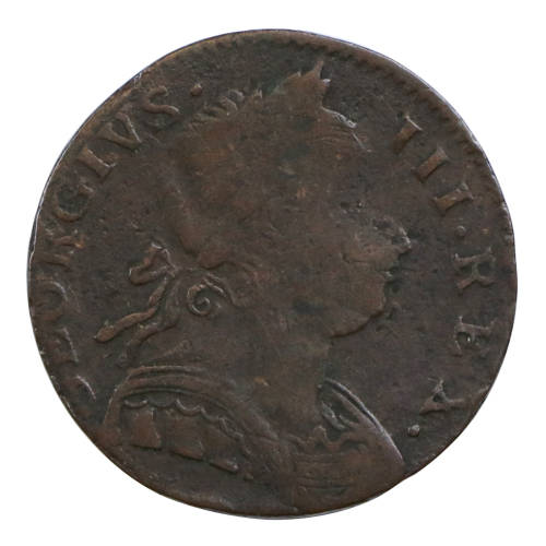 1771 Great Britain George III Half Penny