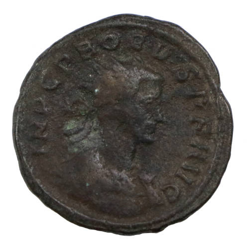 276-282 AD Ancient Roman Probus Antoninianus, Goddes Salus reverse