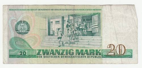 1975 German Democratic Republic 20 Mark,