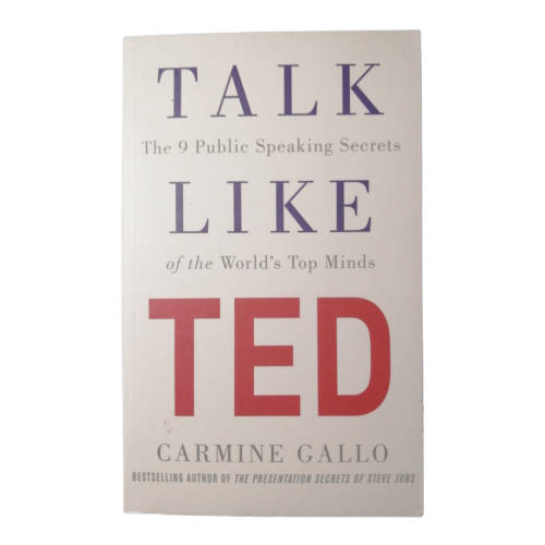 Talk Like Ted by Carmine Gallo 2014 Softcover