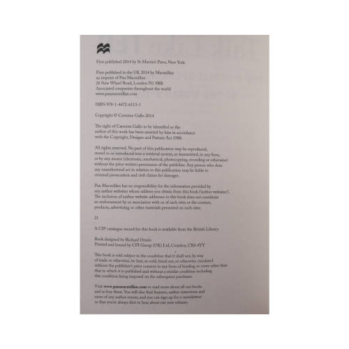 Talk Like Ted by Carmine Gallo 2014 Softcover