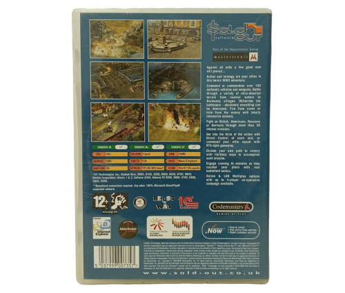 Soldiers: Heroes of World War II PC ( DVD)