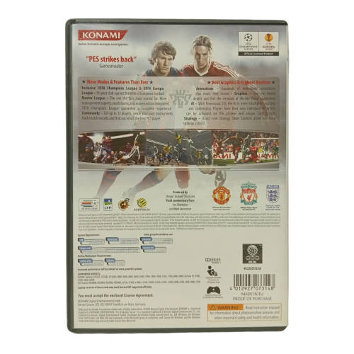 PES - Pro Evolution Soccer 2010 PC (DVD)