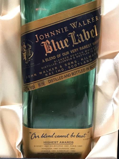 Johnnie Walker Blue Label (Empty) in Box