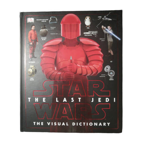 Star Wars The Last Jedi- The Visual Dictionary 2017 Hardcover w/o Dustjacket