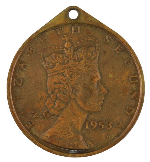 Previously Un-recorded 1953 Coronation Medallion from the Divisional Council of East London