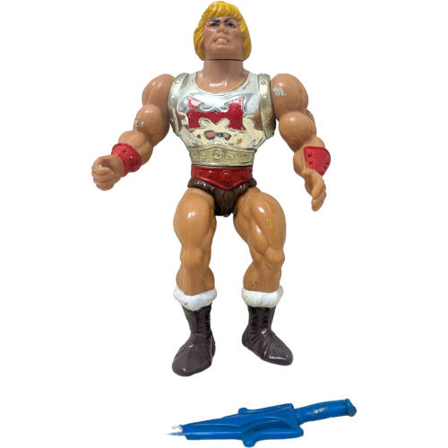 1987 Masters of the Universe, MOTU He-Man 15,5cm (Market Value $75  $125)