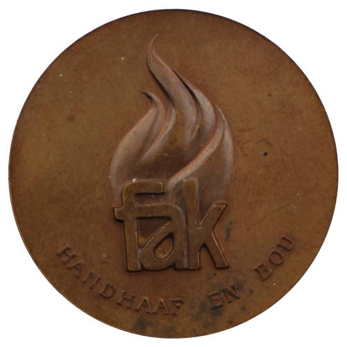 Pre-1994 Sout Africa Centenary of the Birth of C.J. Langenhoven Bronze Medallion