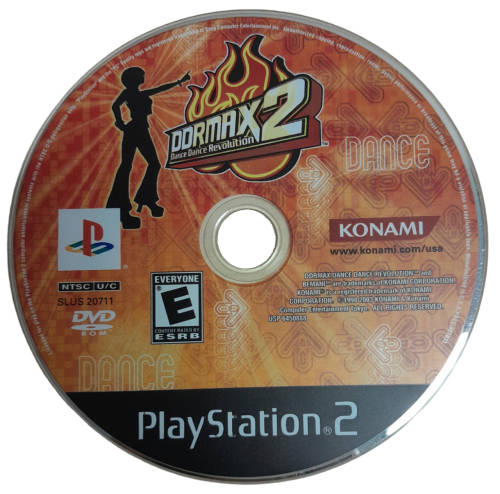 Dance Dance Revolution 2 PlayStation 2 [Disc Only-Generic CD Case]
