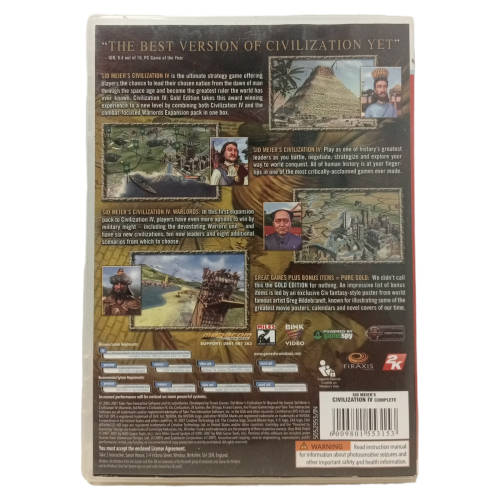 Civilization IV Complete PC (CD)