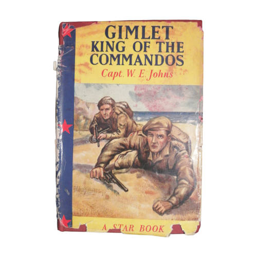 1952 Gimlet King Of The Commandos by Captain W. E. Johns Hardcover w/Dustjacket
