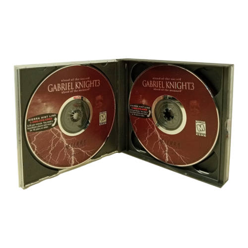 Blood Of The Sacred Gabriel Knight 3 - Blood Of The Damned PC CD