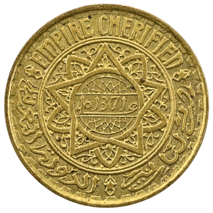 1952 Morocco 50 Francs