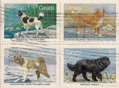 Canada used  - Block of four SG 1303-1306