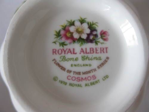 Royal Albert Flower of the month October Tea duo