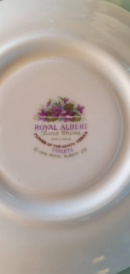 Royal Albert Flower of the Month February Coffee Duo