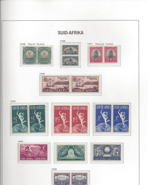 UNION COMMEMORATIVES 1948-1950. UNMOUNTED MINT