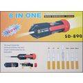Wow a  8 IN 1 MULTI-SCREWDRIVER TORCH