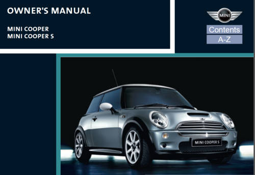 Mini Cooper Manual EBOOK
