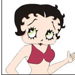 Betty Boop Paper Doll Printable EBOOK