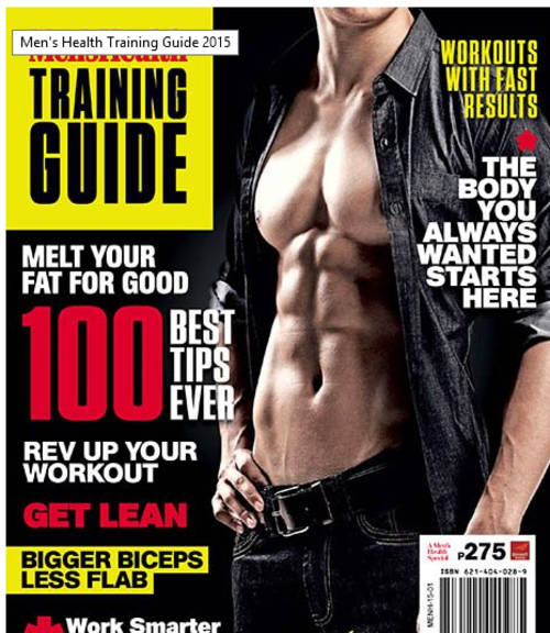 Men's Health Training Guide 2015 EBOOK