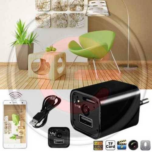 Spy Camera Wall Adapter Spy camera With WIFI & FULL HD 1080P